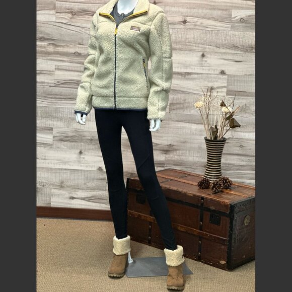 LL Bean Fleece Zip-Up Size Small - Picture 4 of 6